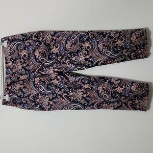 Pendleton Paisley Print Women's Pants 10P